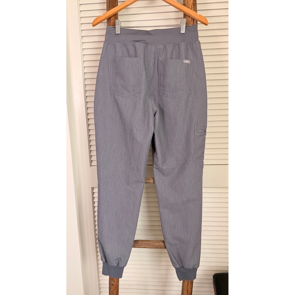 FIGS Zamora Jogger Scrub Pants Womens S Grey Technical Collection - Picture 2 of 4